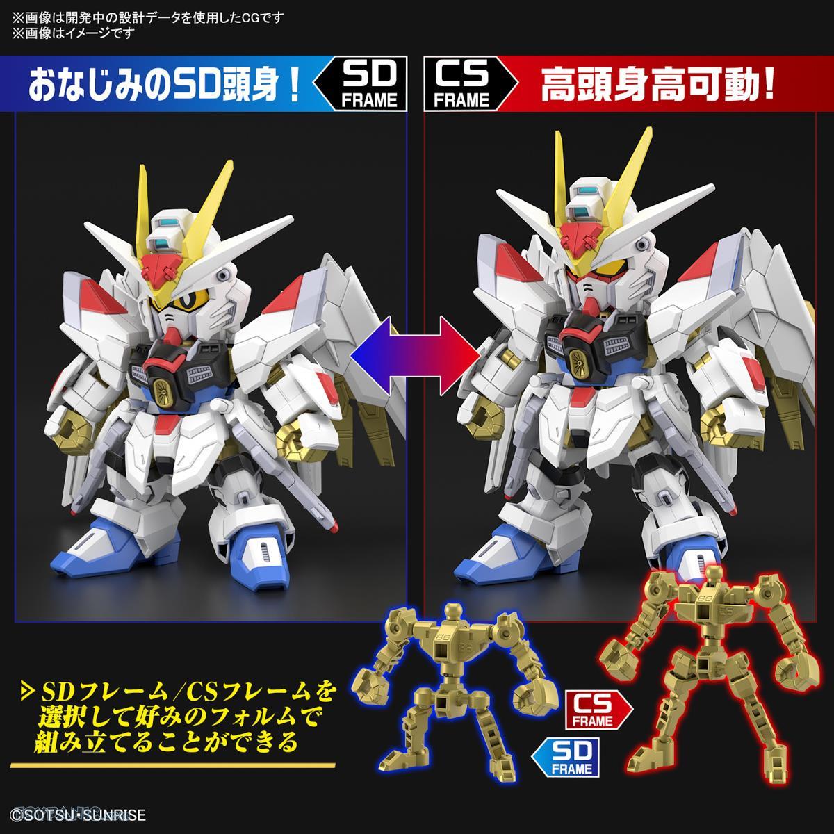 [PREORDER] SD GUNDAM CROSS SILHOUETTE MIGHTY STRIKE FREEDOM GUNDAM