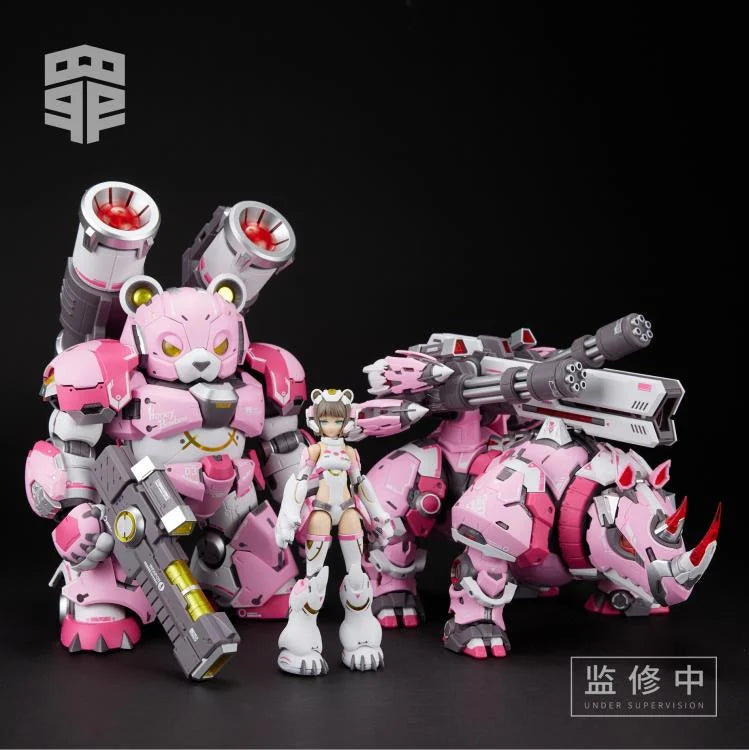 [PREORDER] 1/10 Scale Seven Deadly Sins Series SIN-03 Sloth with Honey the Bear & Coconut the Rhino Crash Model Kit (PLAMO)