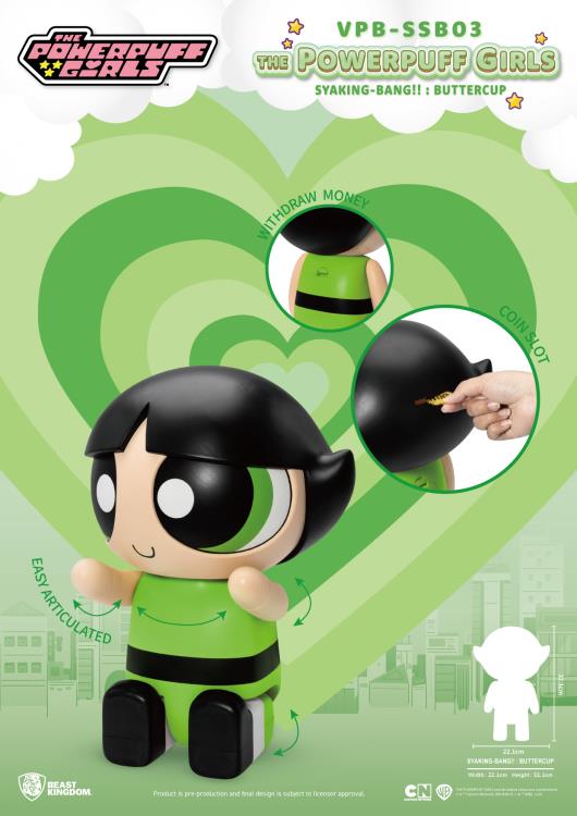 [PREORDER] The Powerpuff Girls &nbsp;SYAKING-BANG!! : Buttercup