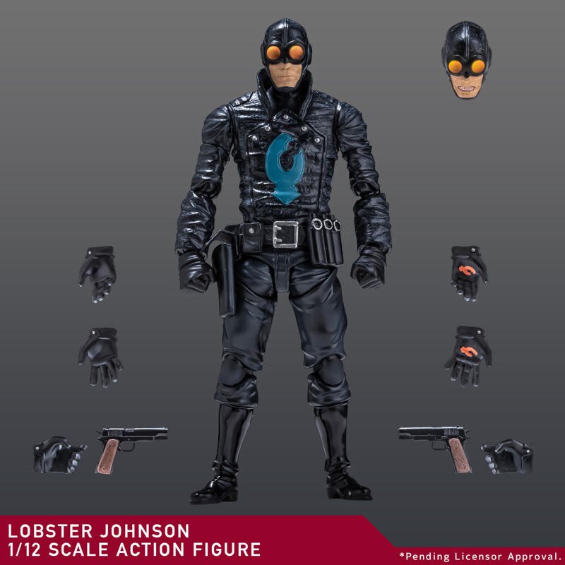 [PREORDER] LOBSTER JOHNSON 1/12 SCALE ACTION FIGURE