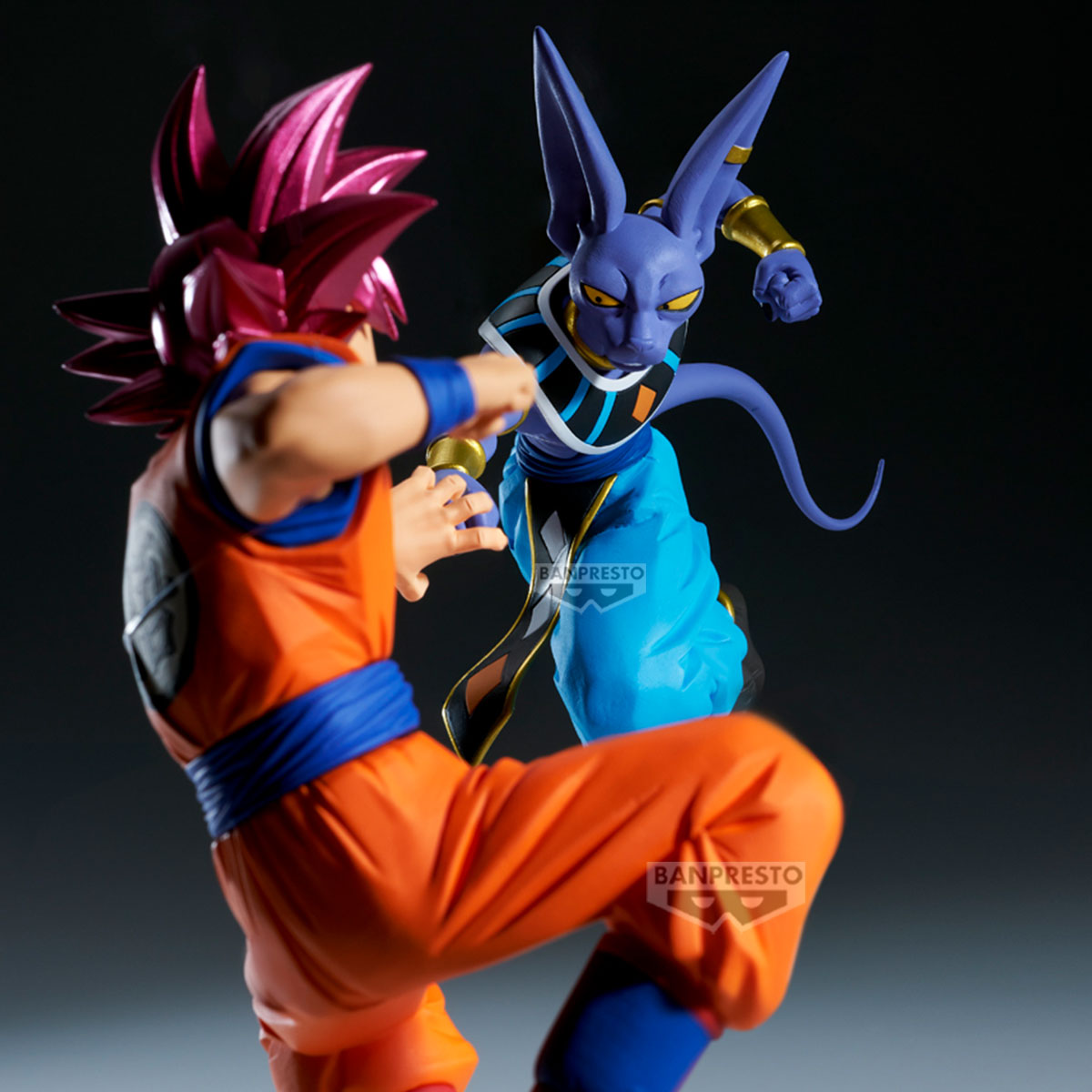 [PREORDER] DRAGON BALL SUPER MATCH MAKERS BEERUS(VS SUPER SAIYAN GOD SON GOKU)