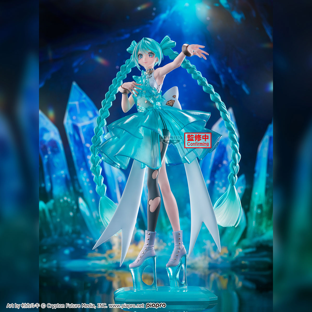[PREORDER] HATSUNE MIKU BANPRESTO EVOLVE CLEARLUXE-EMERALDGEM-FIGURE