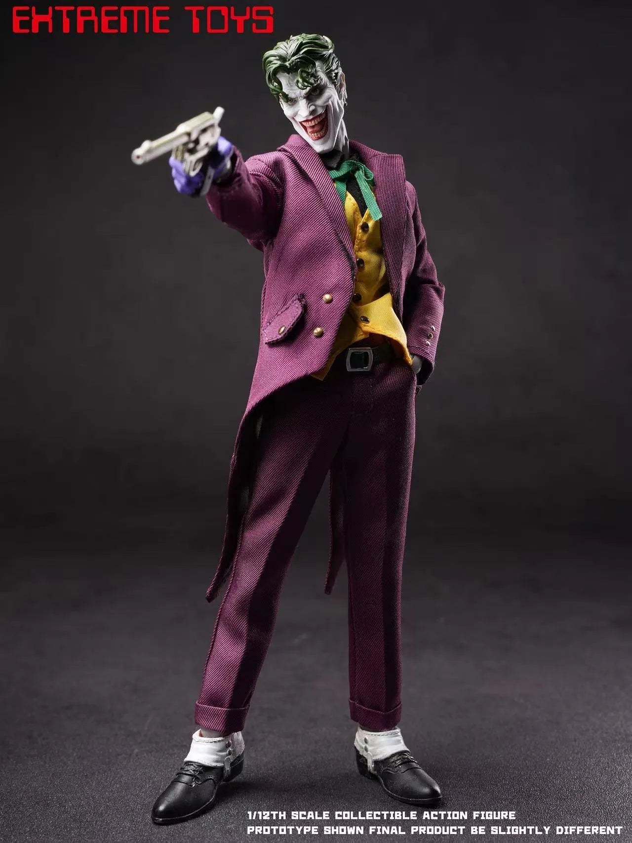 [PREORDER 082326] EXTREME TOYS 1/12 Scale The Amazing JOKER Action Figure