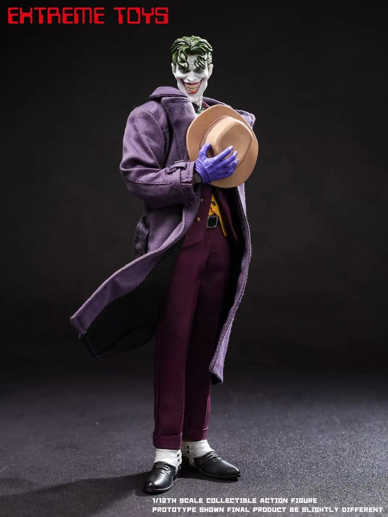 [PREORDER 082326] EXTREME TOYS 1/12 Scale The Amazing JOKER Action Figure