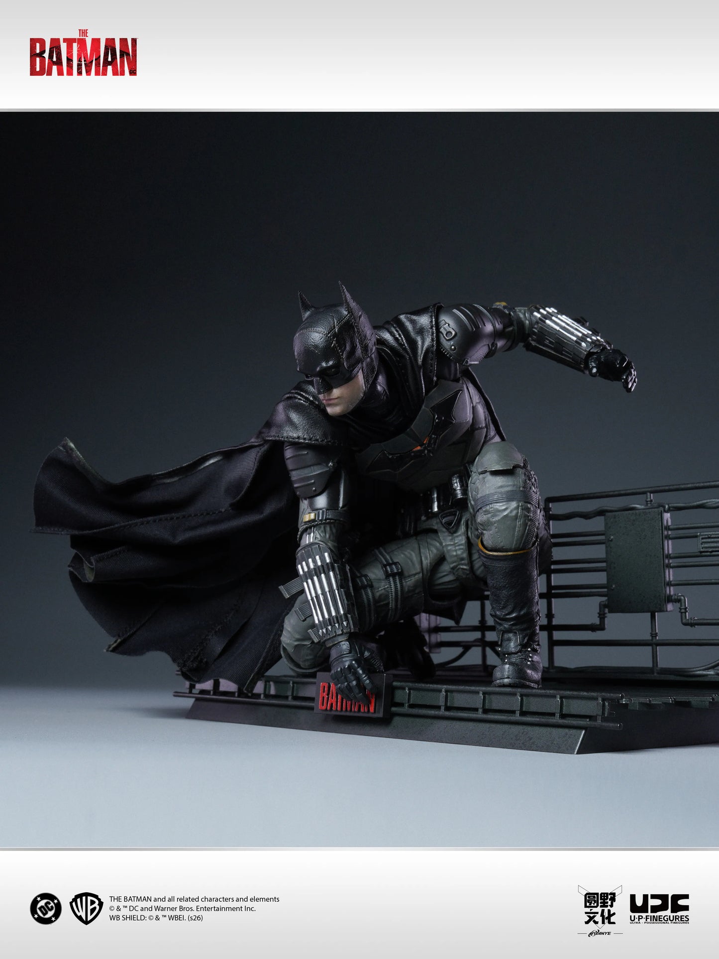 [PREORDER 072626] U-P-Finegures 1/12 The Batman (2022) Batman Action Figure