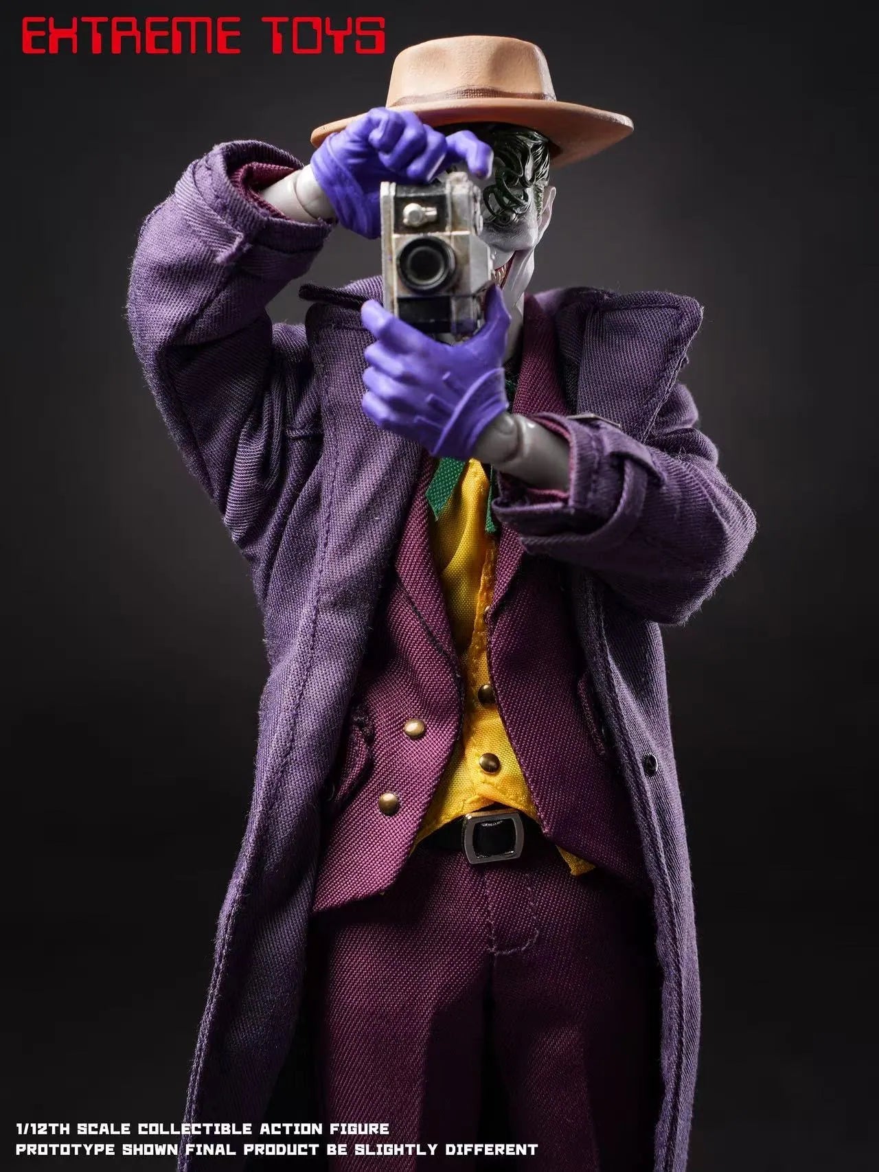 [PREORDER 082326] EXTREME TOYS 1/12 Scale The Amazing JOKER Action Figure