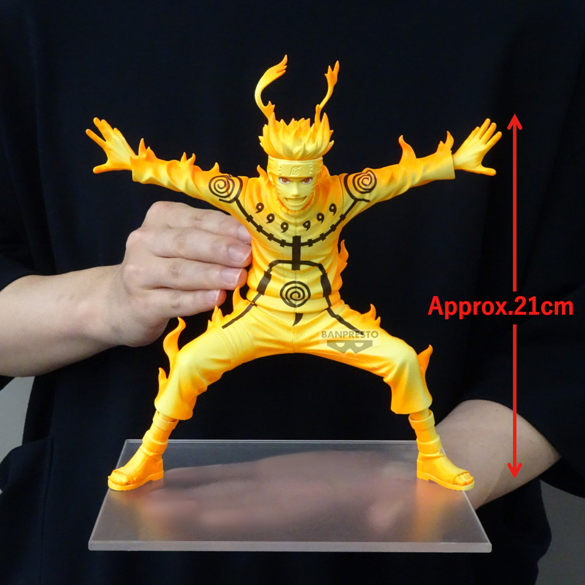 Naruto Shippuden Grandista PVC Statue Naruto Uzumaki II 21 cm