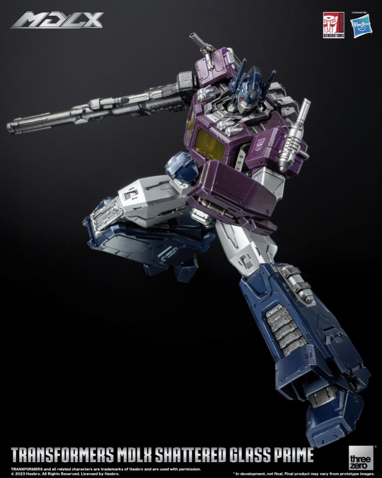 [PREORDER] Threezero Transformers MDLX Shattered Glass Optimus Prime