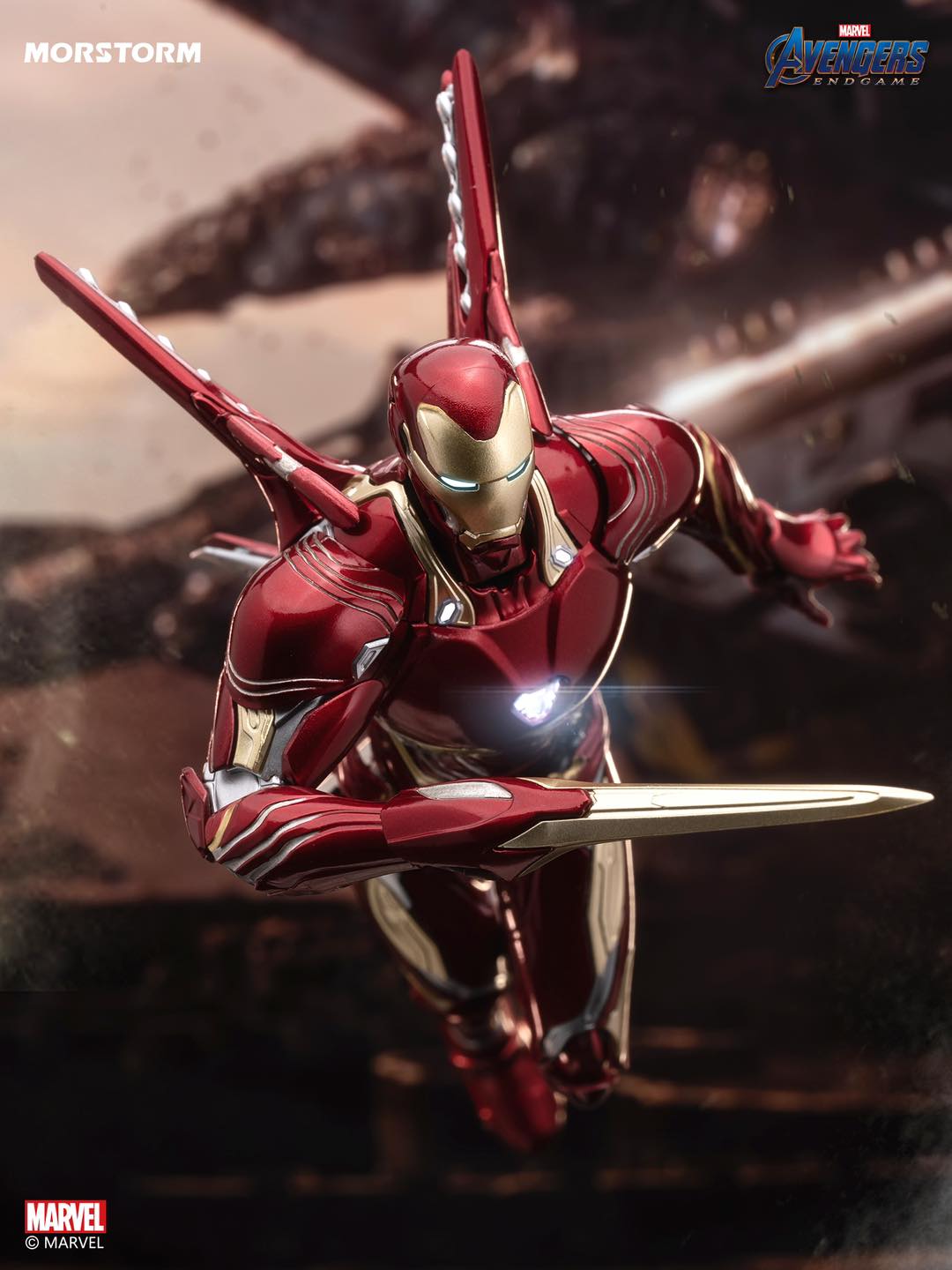 [PREORDER] MORSTORM 1/12 Scale Iron Man MK50 Model Kit