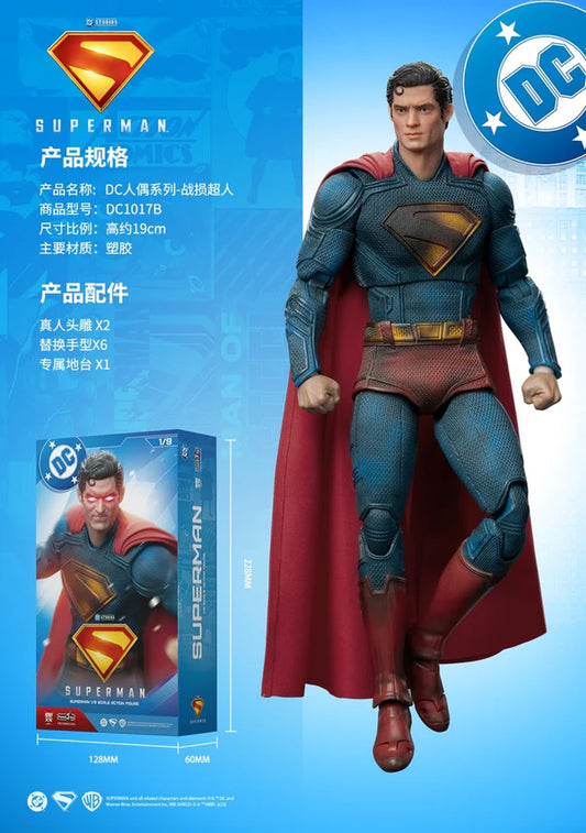[PREORDER 120425] FondJoy DC1017B DC Action Figure Superman Battle Damage Edition