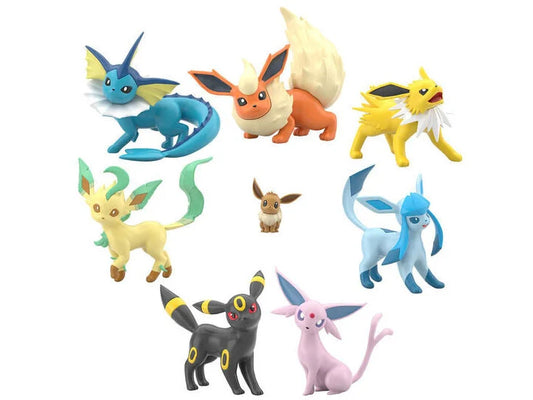 [PREORDER] POKÉMON SCALE WORLD PALDEA REGION EEVEE EVOLVE SET W/O GUM