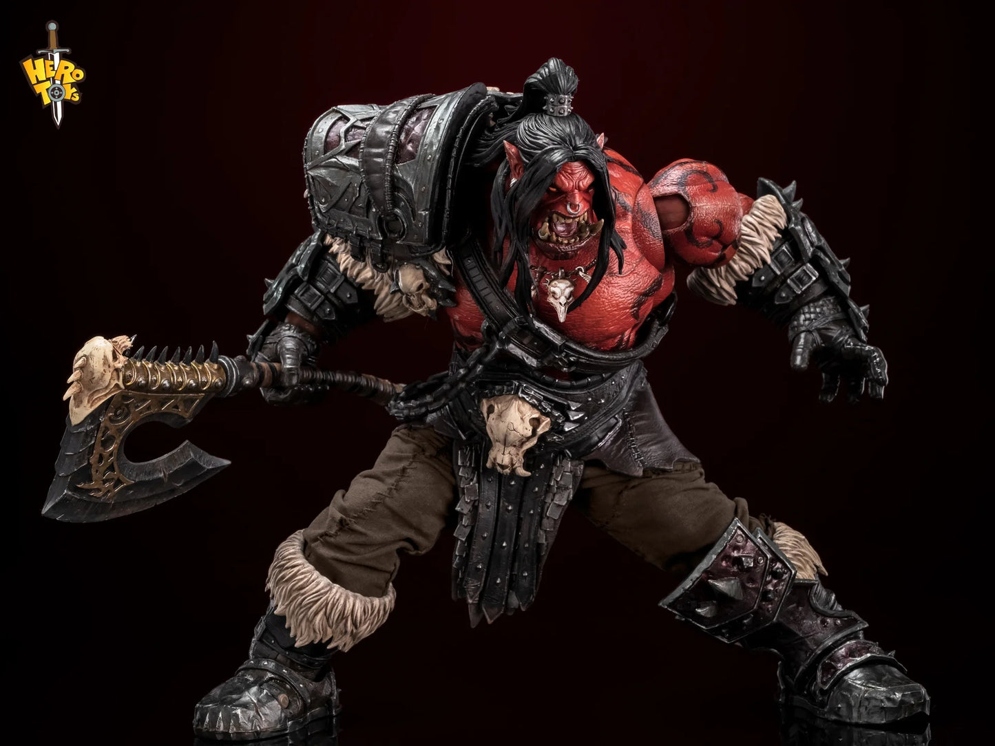 [PREORDER 120425] Hero Toys 1/10 Scale Tribal Battle Song War Chief - Grommash Hellscream