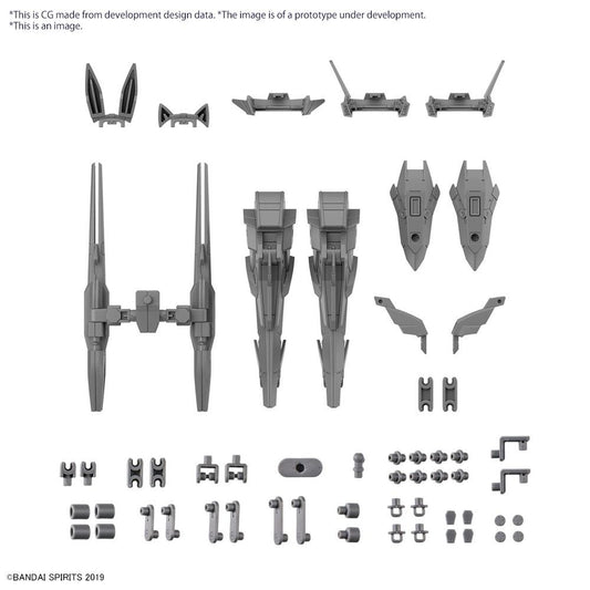 [PREORDER]  30MM 1/144 OPTION PARTS SET 13  (LEG BOOSTER UNIT / WIRELESS WEAPON PACK)