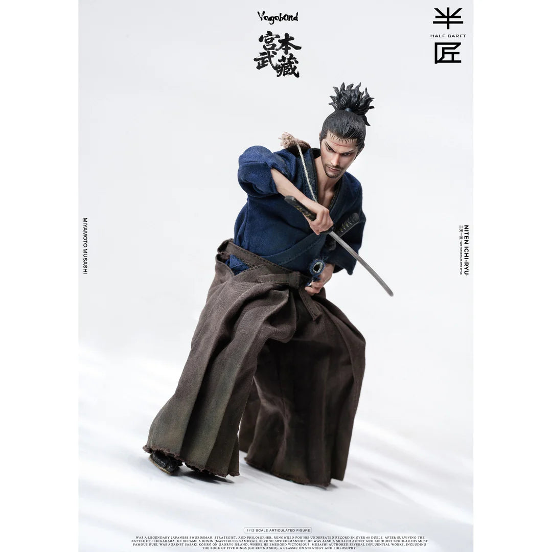 [PREORDER 050326] Half Craft Studio 1/12 Musashi Miyamoto