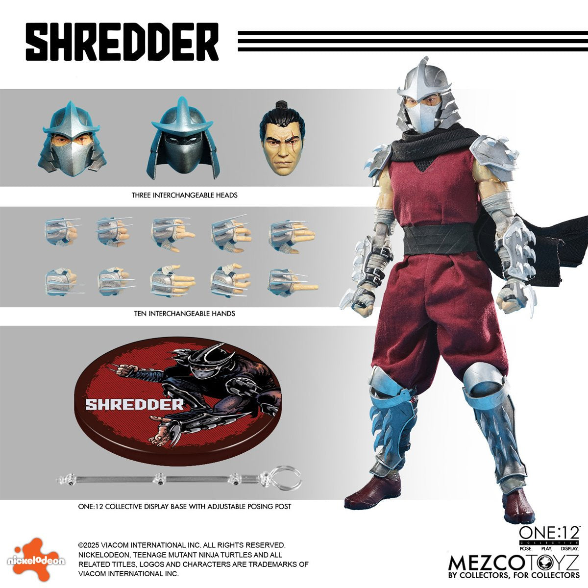 [PREORDER 011326] One:12 Collective Teenage Mutant Ninja Turtles Shredder
