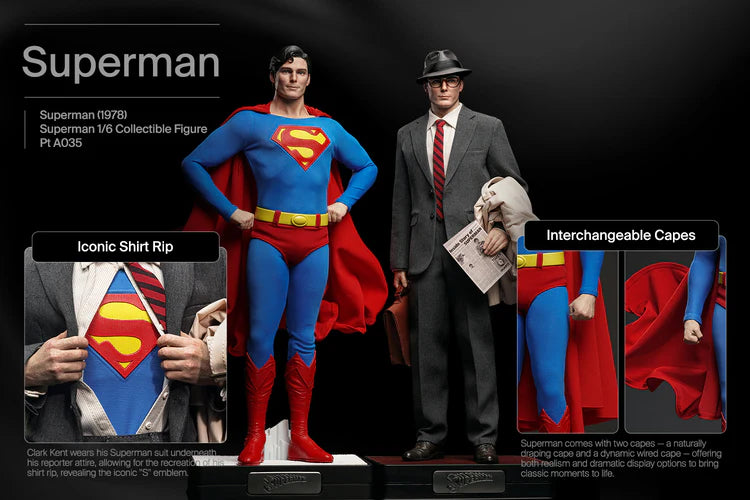 [PREORDER 060426] INART PT A035D1 1/6 Superman (1978) Superman Reeve Double Premium Edition