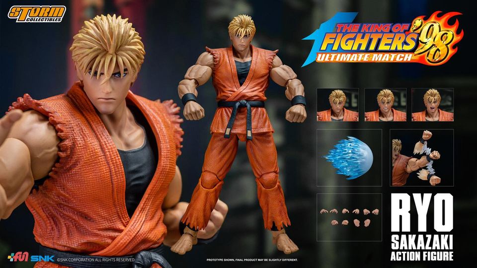 [PREORDER] Storm Toys 1/12 RYO SAKAZAKI The King of Fighters' 98