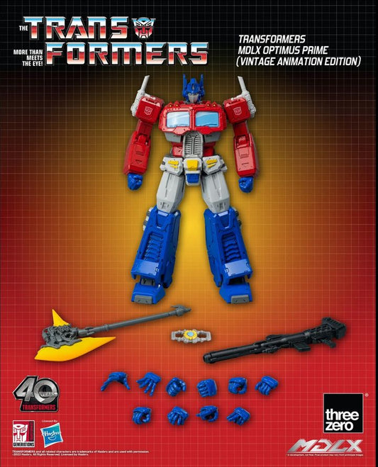 [PREORDER] MDLX Optimus Prime (Vintage Animation Edition) Regional Exclusive