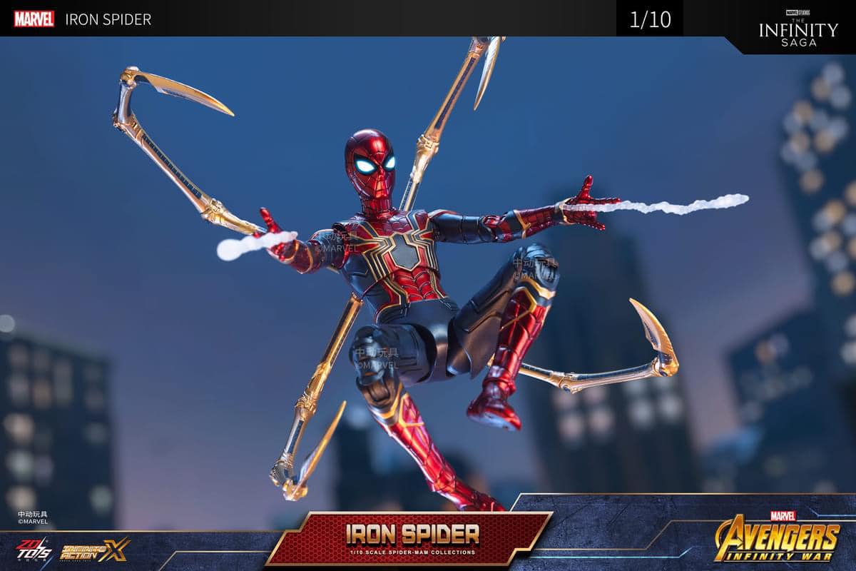 [PREORDER] ZD Toys 1/10 Iron SPIDER 2.0