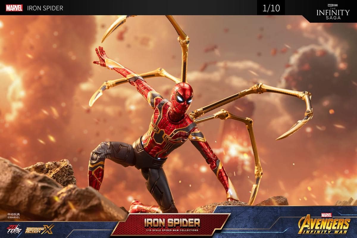 [PREORDER] ZD Toys 1/10 Iron SPIDER 2.0