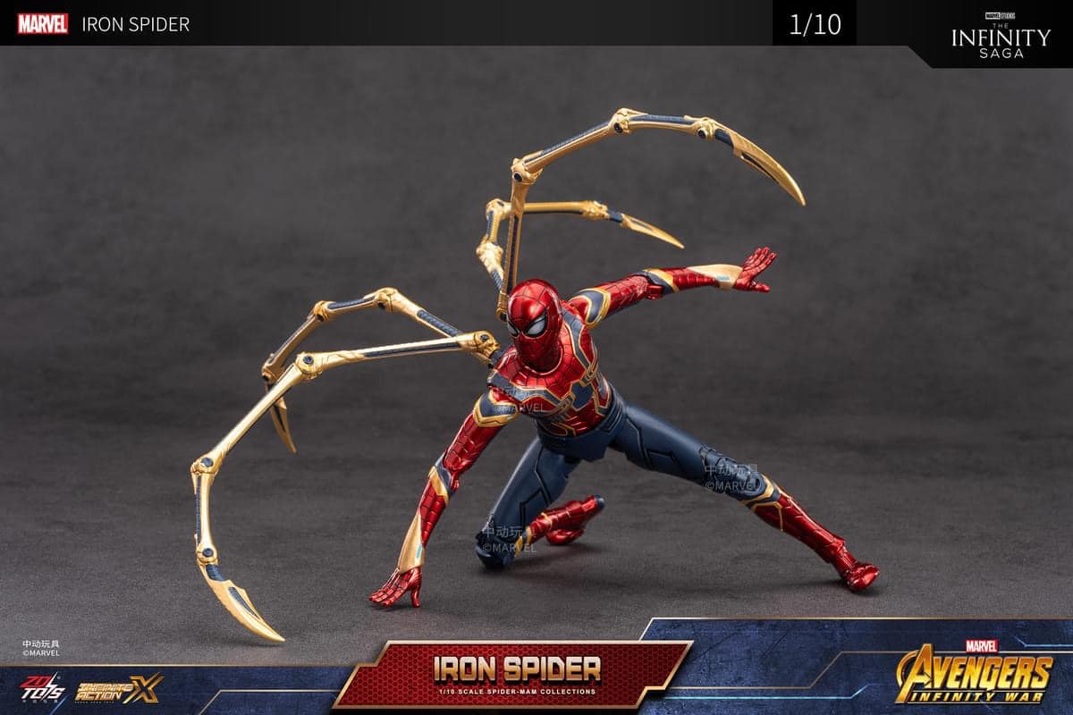 [PREORDER] ZD Toys 1/10 Iron SPIDER 2.0