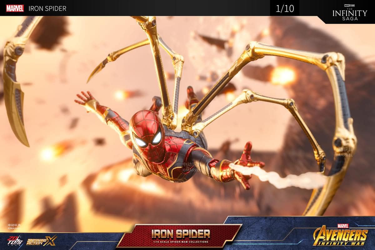 [PREORDER] ZD Toys 1/10 Iron SPIDER 2.0