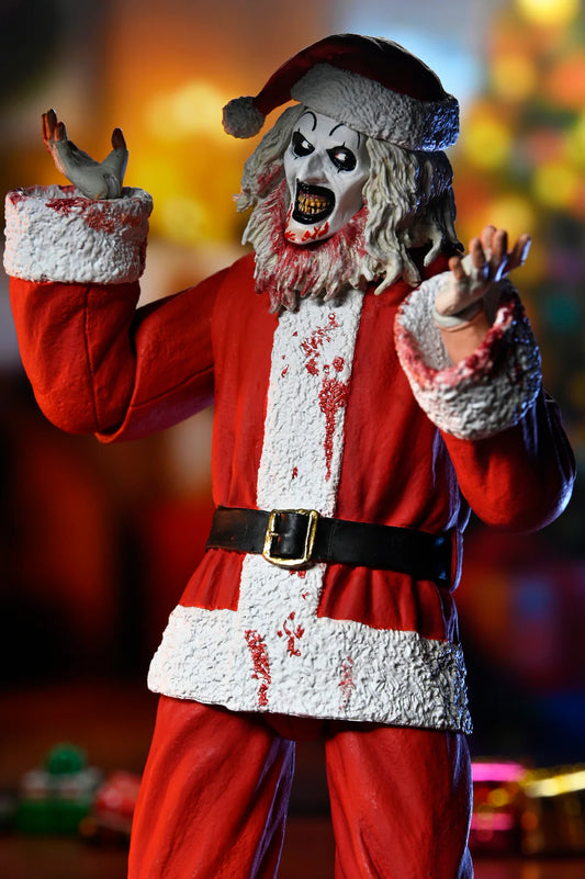[PREORDER 060226] Terrifier 3 - 7" Scale Action Figure - Ultimate Santa Suit Art the Clown (Bloody Version)