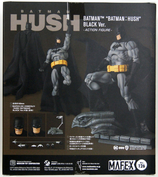 [PREORDER] MAFEX Batman (HUSH Black ver.) (RE-ISSUE)