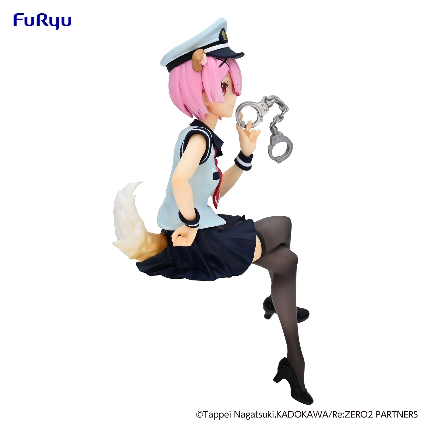 [PREORDER]  Re:ZERO -Starting Life in Another World-　Noodle Stopper Figure -Ram Police Officer Cap with Dog Ears-