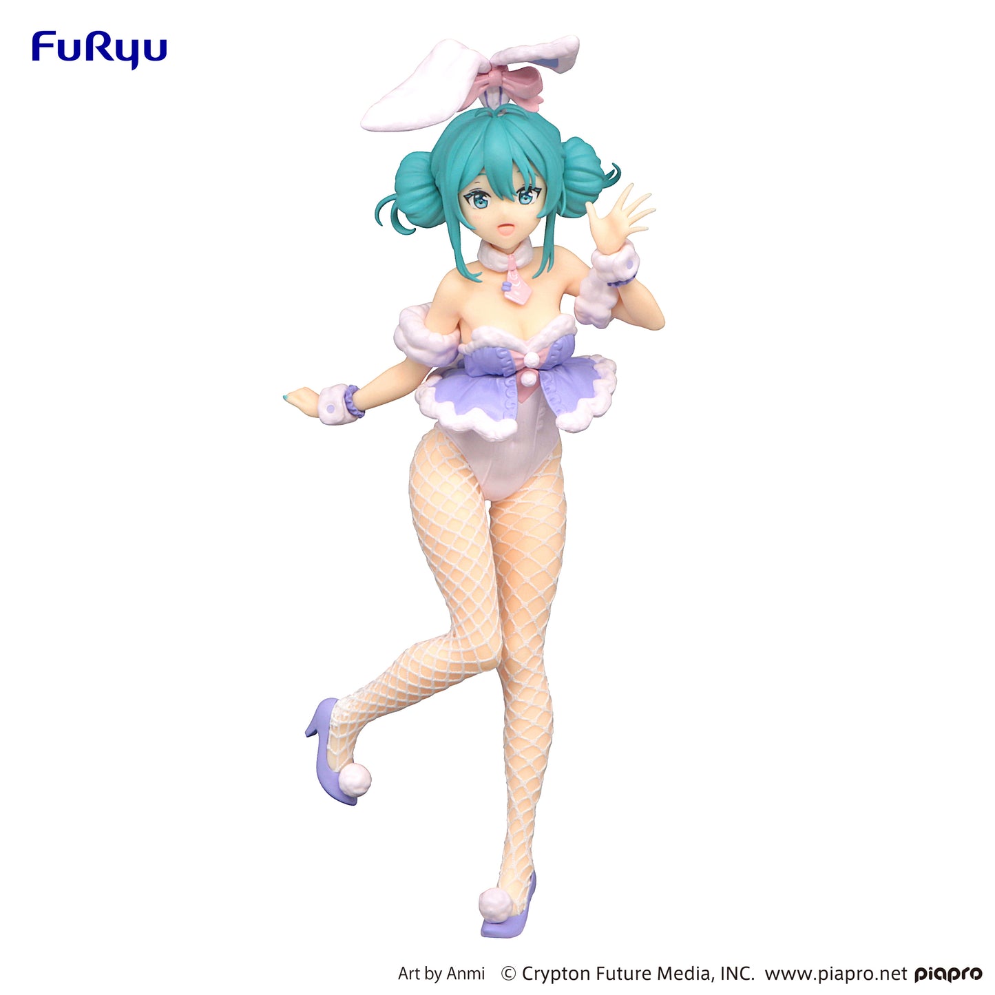 [PREORDER] Hatsune Miku　BiCute Bunnies Figure -White Rabbit Purple Color ver.-