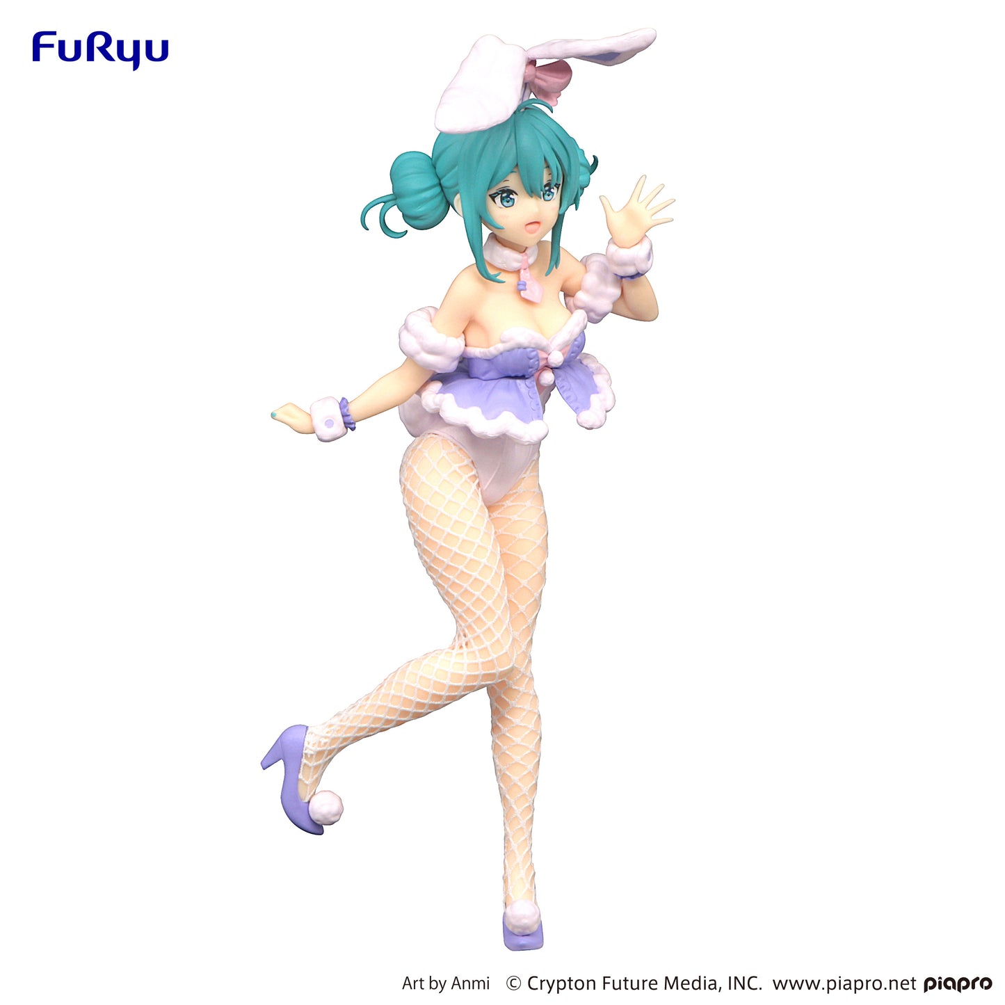 [PREORDER] Hatsune Miku　BiCute Bunnies Figure -White Rabbit Purple Color ver.-