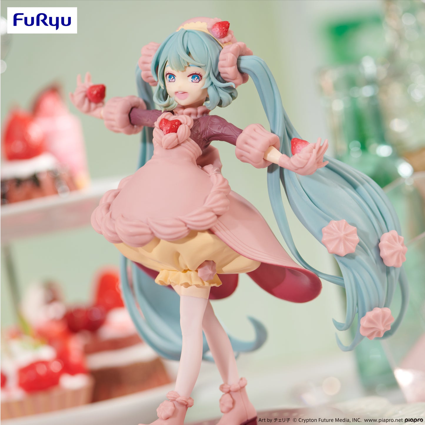 [PREORDER] Hatsune Miku Sweet Sweets Series Figure - Strawberry Chocolate Short