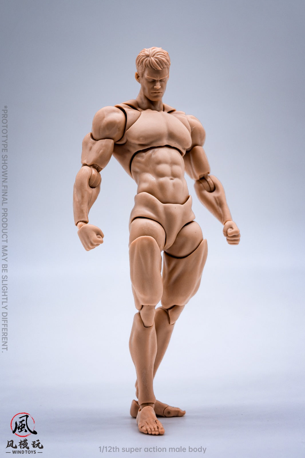 [PREORDER] Wind Toys WT001-A 1/12 Super Yellow Action Male Body