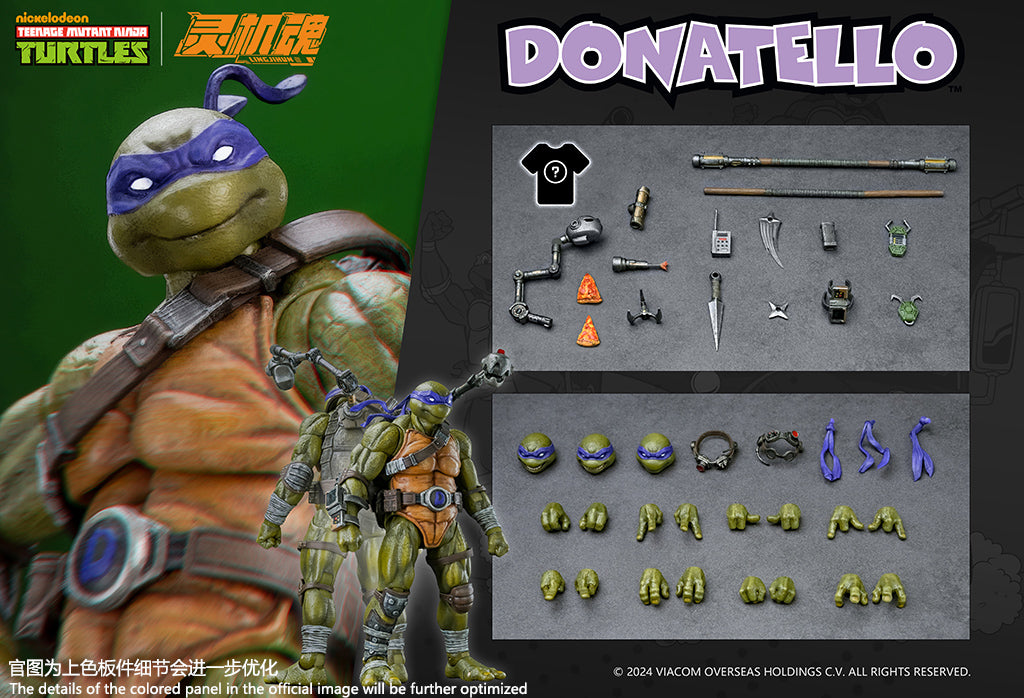 [PREORDER] LINGJIHUN LJ002A 1/12 Ninja Turtles Series Donatello