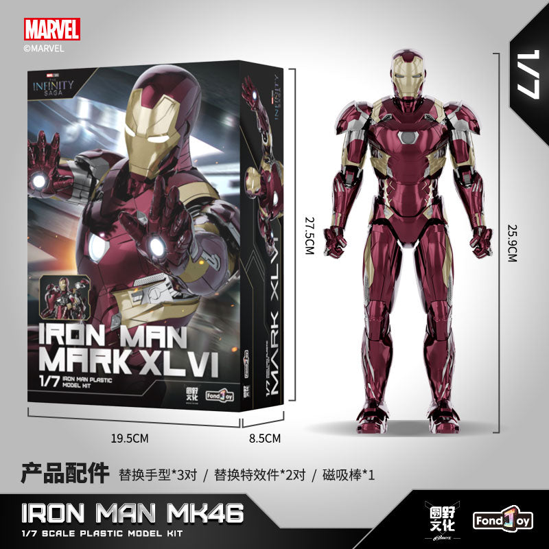 [PREORDER] Fondjoy 1/7 Scale Infinity Saga IRON MAN MARK 46 Model Kit