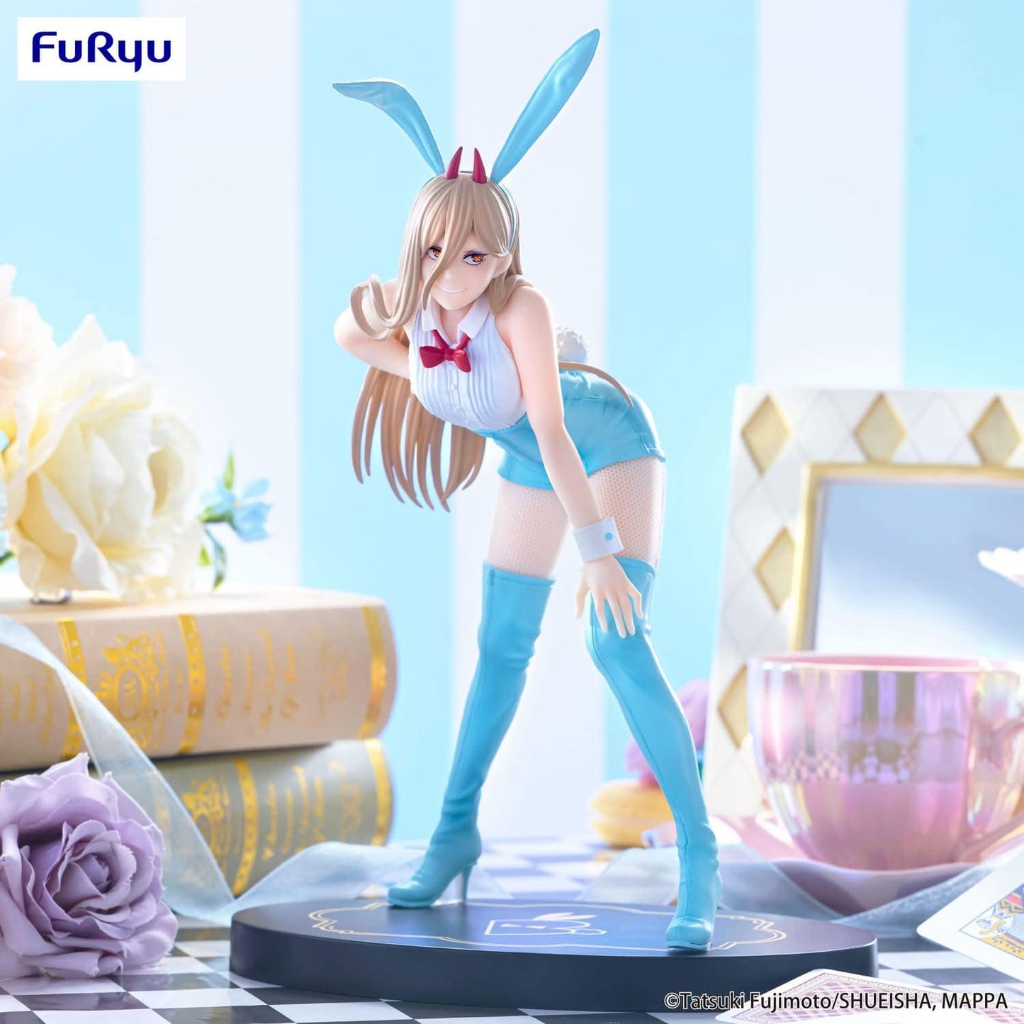 [PREORDER] Furyu Chainsaw Man BiCute Bunnies Figure -Power Light Blue Color ver.-
