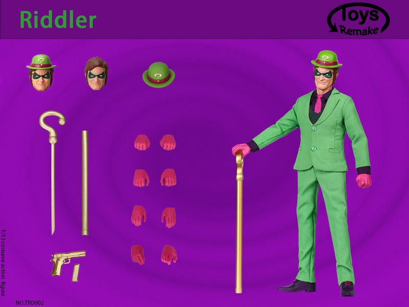 [PREORDER] ToysRemake 1/12 TRD002 Riddler
