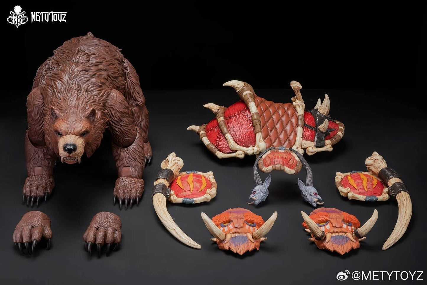 [PREORDER] MetyToyZ MT-WBMM 1/12 Warframe Bear Mount Model · Limited Collector's Edition