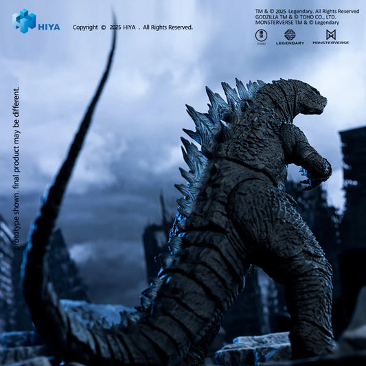 [PREORDER] HIYA Toys 16cm Godzilla 2014 Articulated Heat Ray Godzilla Translucent Ver. EBG0079