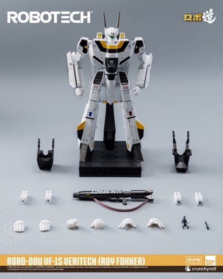 [PREORDER] ROBO-DOU ROBOTECH VF‐1S Veritech (Roy Fokker)