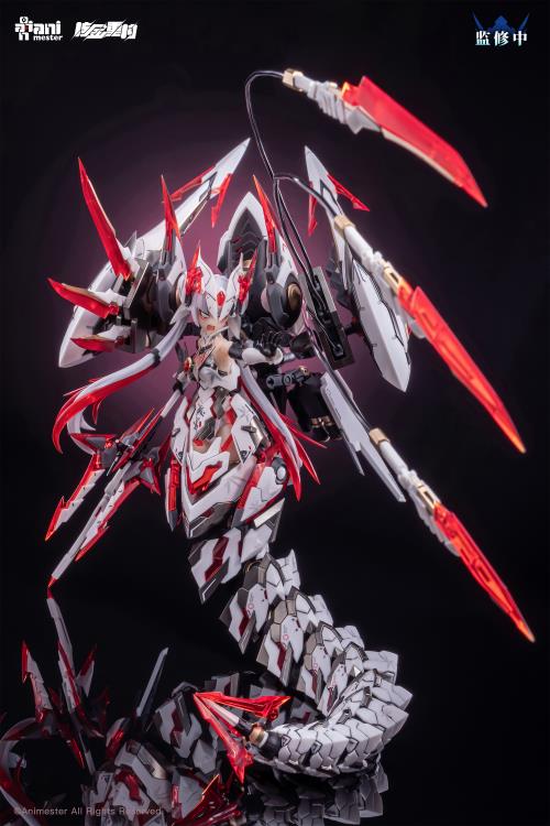 [PREORDER] Nuclear Gold Reconstruction 1/12 Polaris Star White Articulated Plastic Model Kit 6976881810486