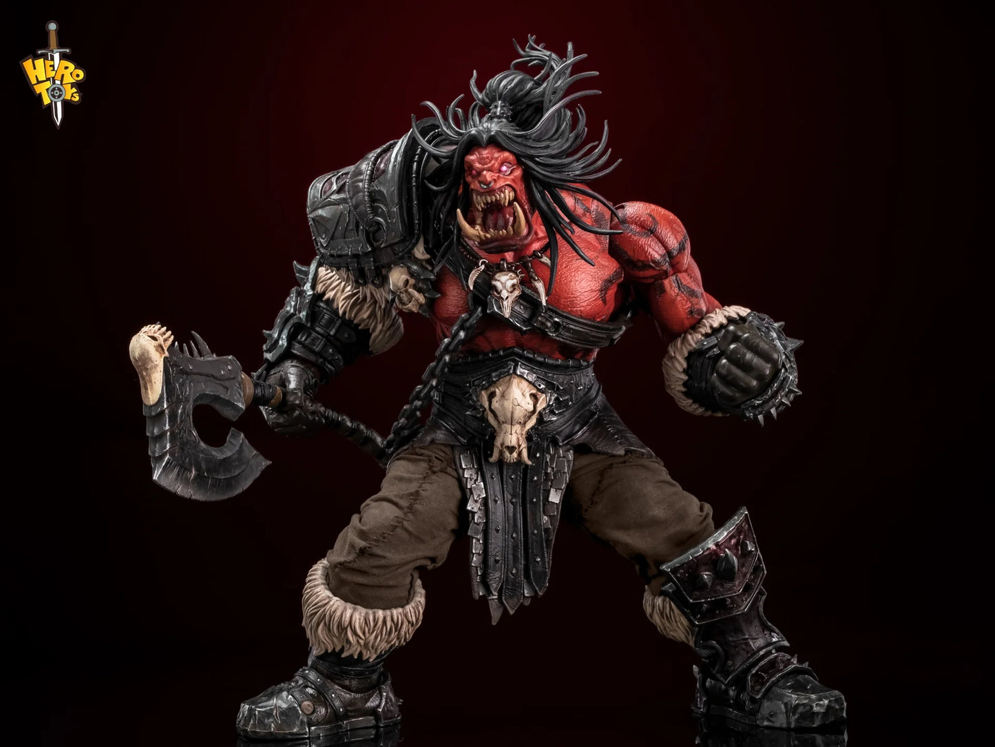 [PREORDER 120425] Hero Toys 1/10 Scale Tribal Battle Song War Chief - Grommash Hellscream