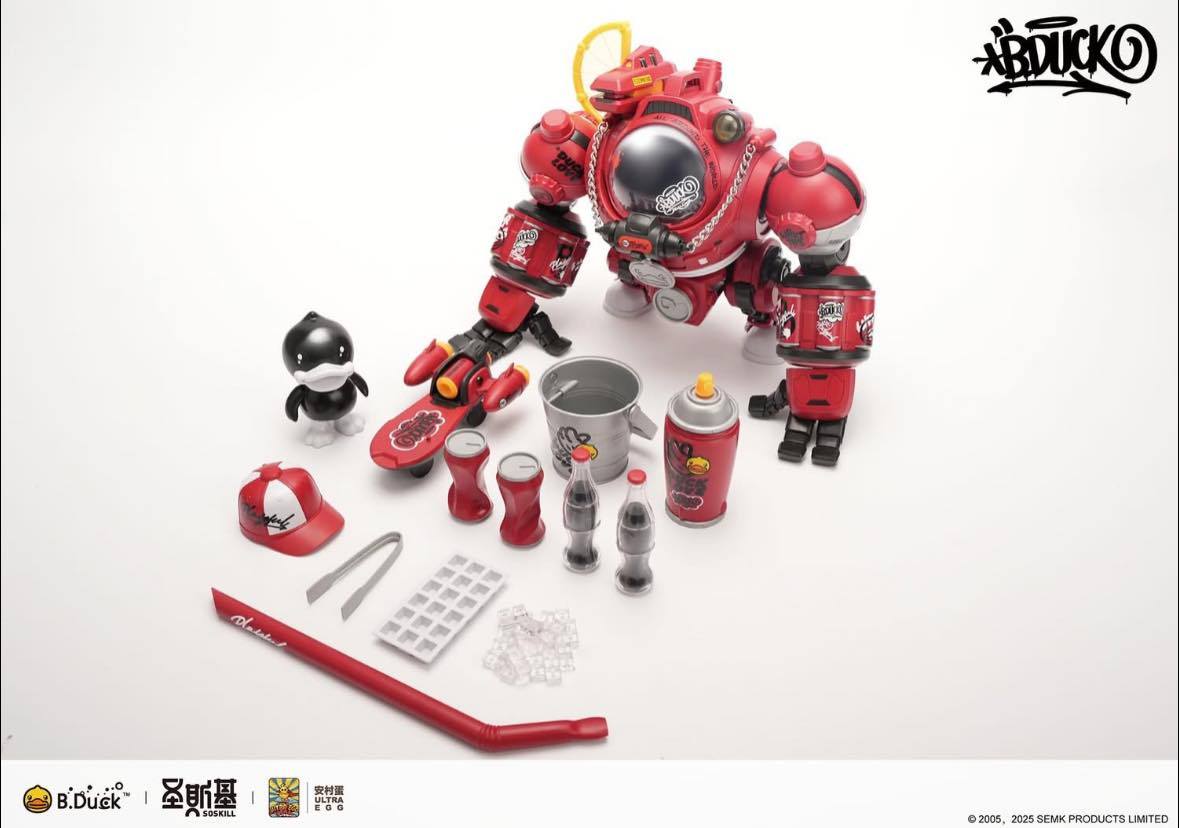 [PREORDER] SOSKILL x ULTRA EGG x B.Duck Collaboration Series: Second Edition – Hip-Hop Duck
