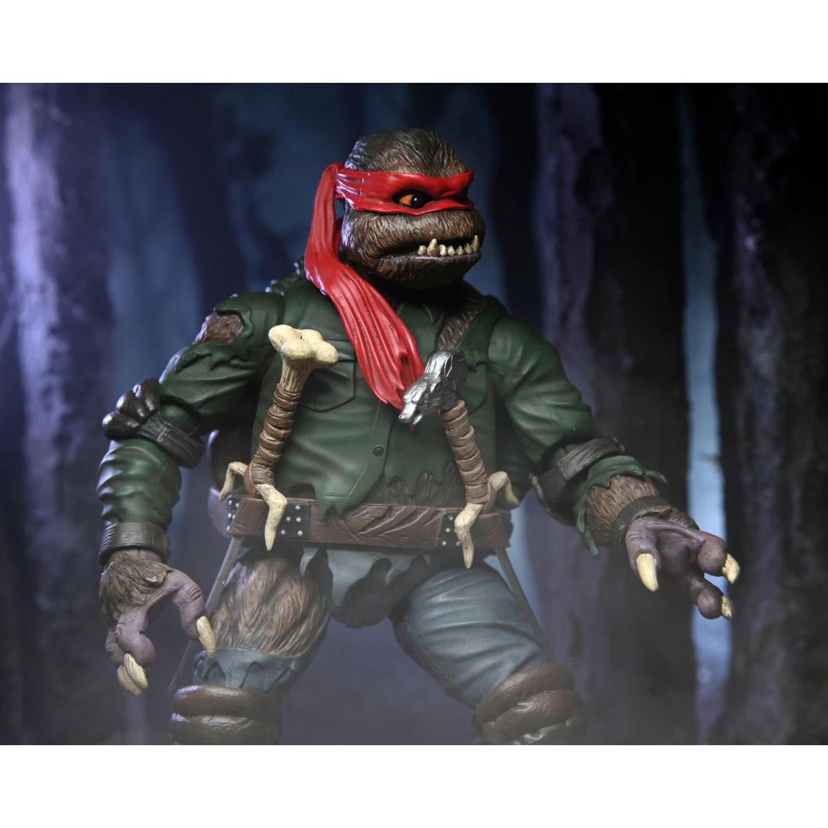 [PREORDER] Universal Monsters x Teenage Mutant Ninja Turtles - 7" Scale Action Figure – Ultimate Raphael as The Wolfman