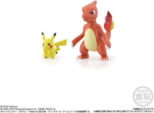 [PREORDER] POKÉMON SCALE WORLD KANTO REGION PIKACHU & CHARMELEON W/O GUM