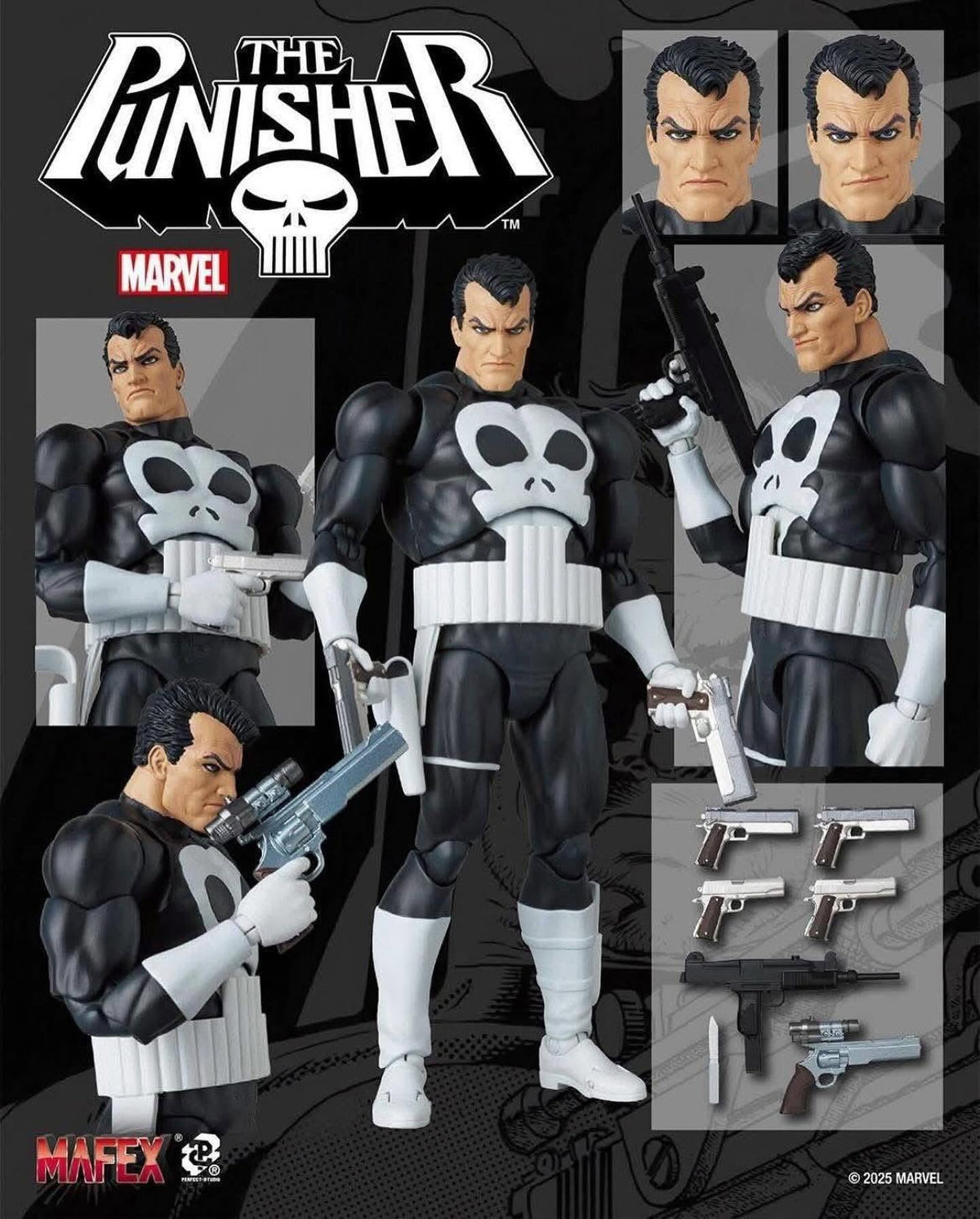 [PREORDER 092226] MAFEX THE PUNISHER (COMIC Ver.) (Reissue)