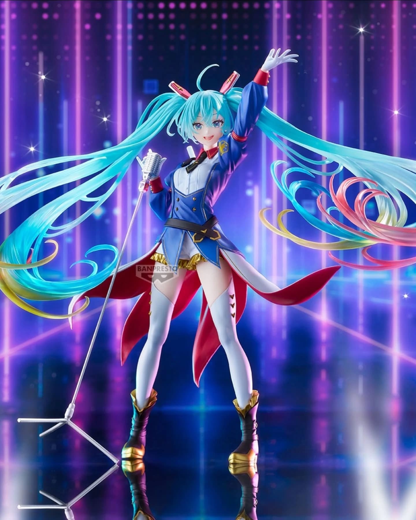 [PREORDER] GUNDAM 45TH×HATSUNE MIKU BANPRESTO EVOLVE-GUNDAM COLLABORATION-FIGURE