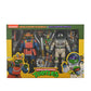 [PREORDER] TMNT (Cartoon) 7in Space Adventure & Samurai Turtles 2 Pack