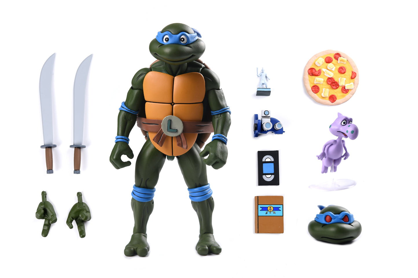 [PREORDER] TMNT (Cartoon) 7in Ultimate Leonardo (VHS)