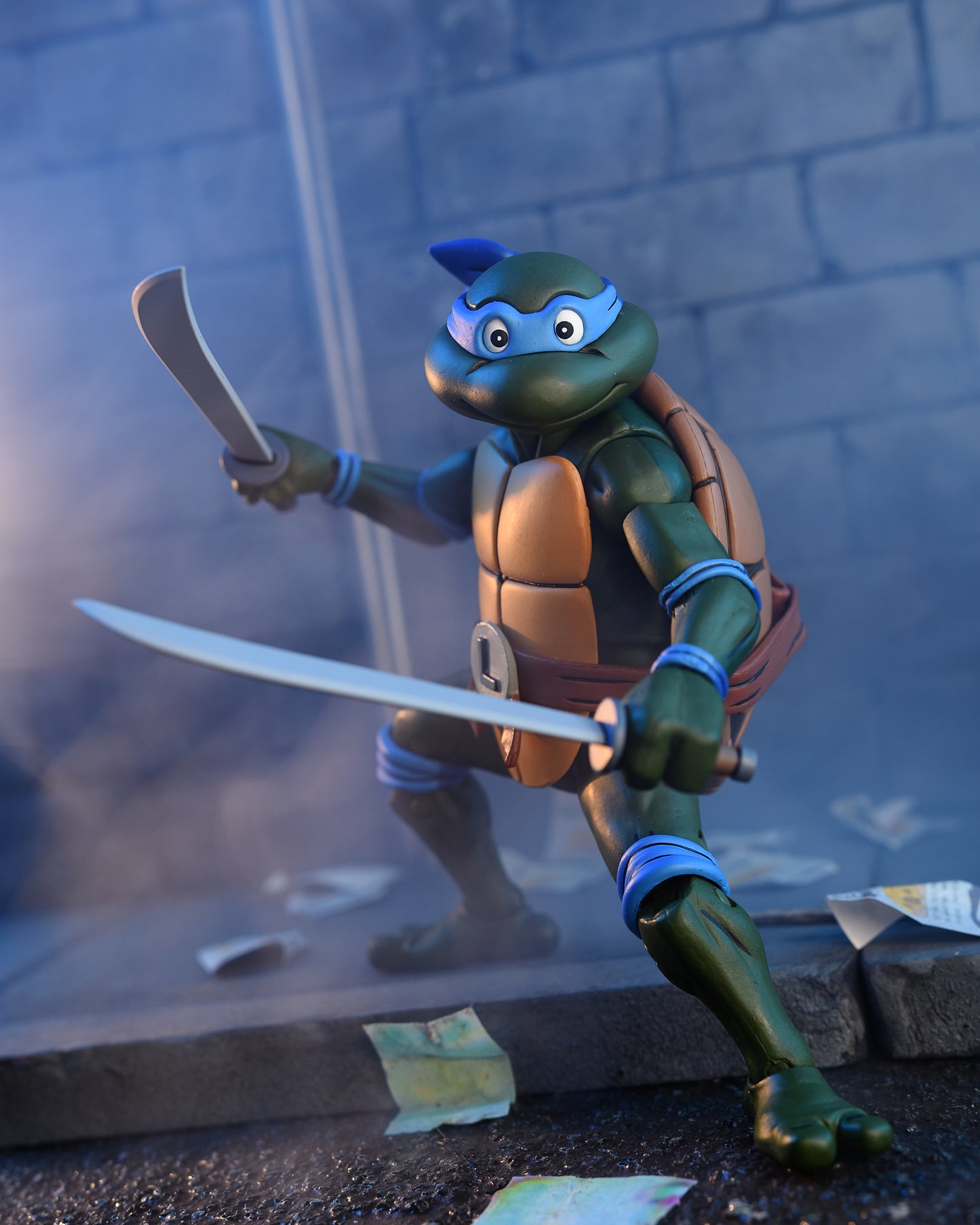 [PREORDER] TMNT (Cartoon) 7in Ultimate Leonardo (VHS)